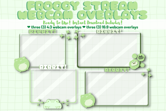 Download Froggy Twitch Webcam Overlays - Webcam Collection
