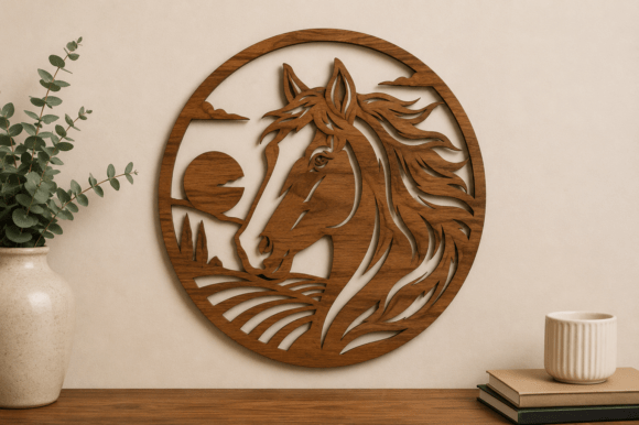 Download Horse Wall Art SVG Laser Cut File - Laser cut file Collection