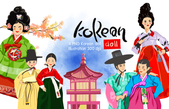 Download Korean Doll Illustration - Doll illustration Collection