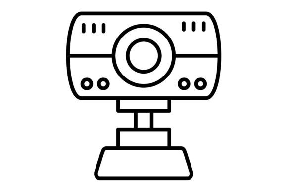 Download Webcam Outline Icon - Webcam Collection