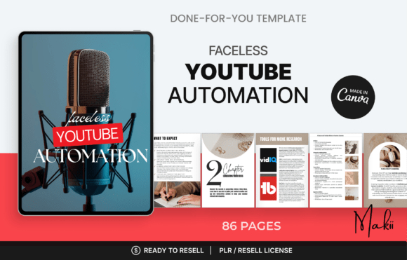 Download Faceless YouTube Automation Guide, Canva - Youtube Collection