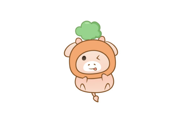 Download Doll Illustration Cow Design - Doll illustration Collection